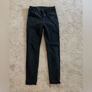 Black American eagle jeans size 0